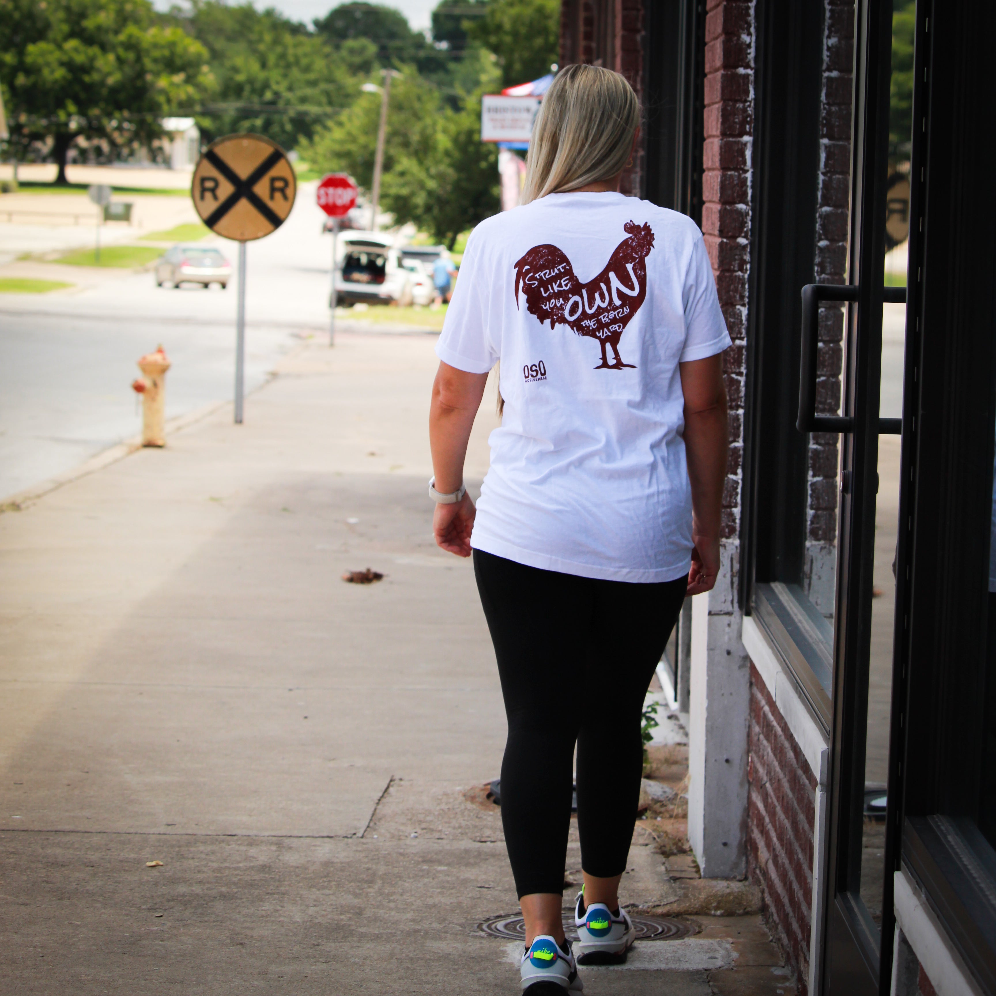 Strut Like You Own The Barn Yard - 100% Cotton Tee