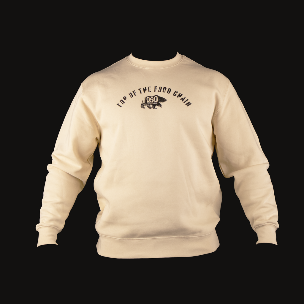 Top of the Food Chain Crewneck - Sand