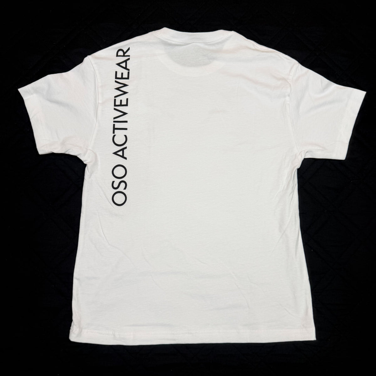Heavyweight Cross Logo Tee | White 100% Cotton Tshirt