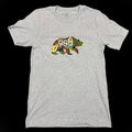 Gray Woodland Camo Logo Tee