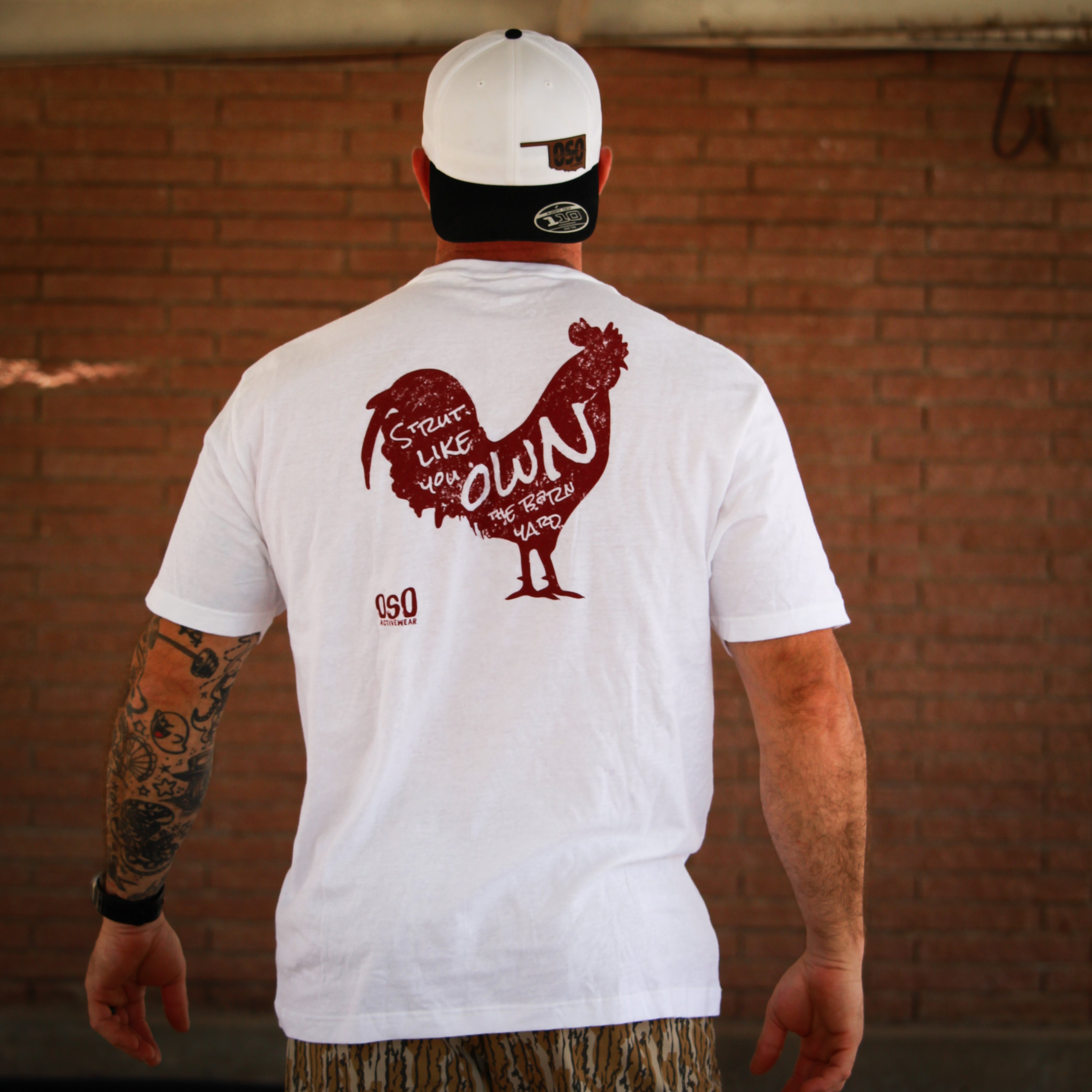 Strut Like You Own The Barn Yard - 100% Cotton Tee