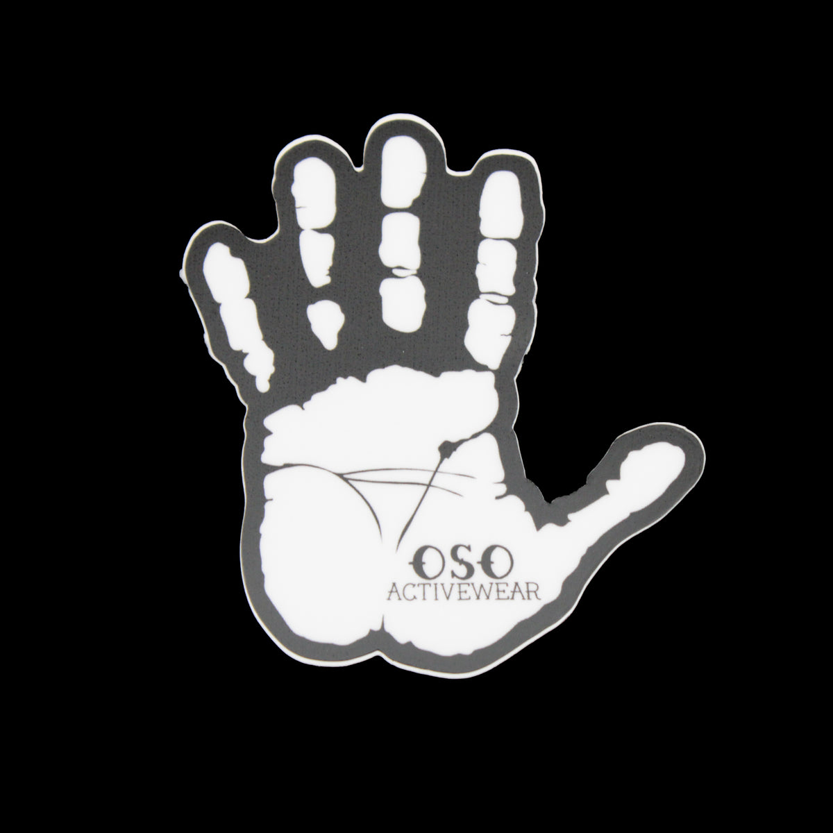 Die Cut Handprint | Diecut Vinyl Sticker 3"