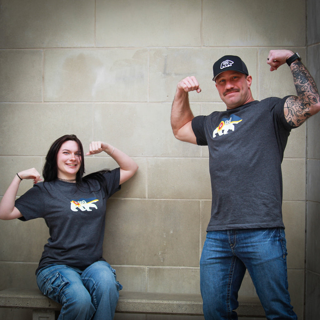 Tulsa Flag Oso Activewear Tshirt