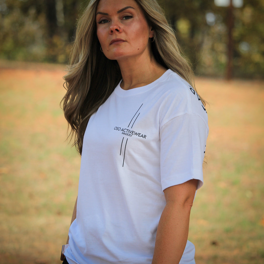 Heavyweight Cross Logo Tshirt