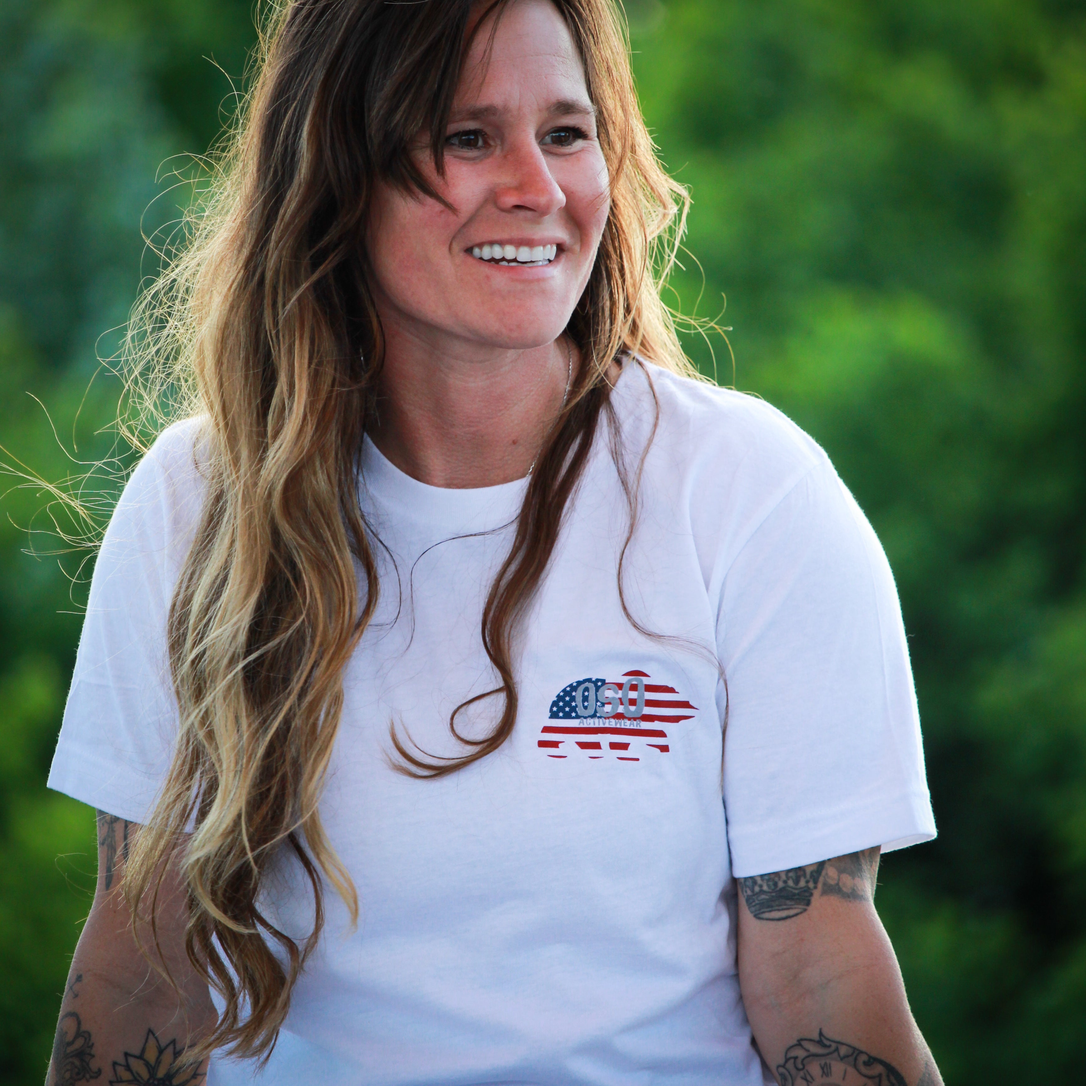 Land of the Free Home of the Brave | White 100% Cotton Tshirt
