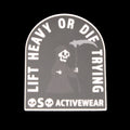 Lift Heavy or Die Trying Grim Reaper | Diecut Vinyl Sticker 3"