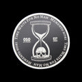 Memento Mori | Circle Vinyl Sticker 3"
