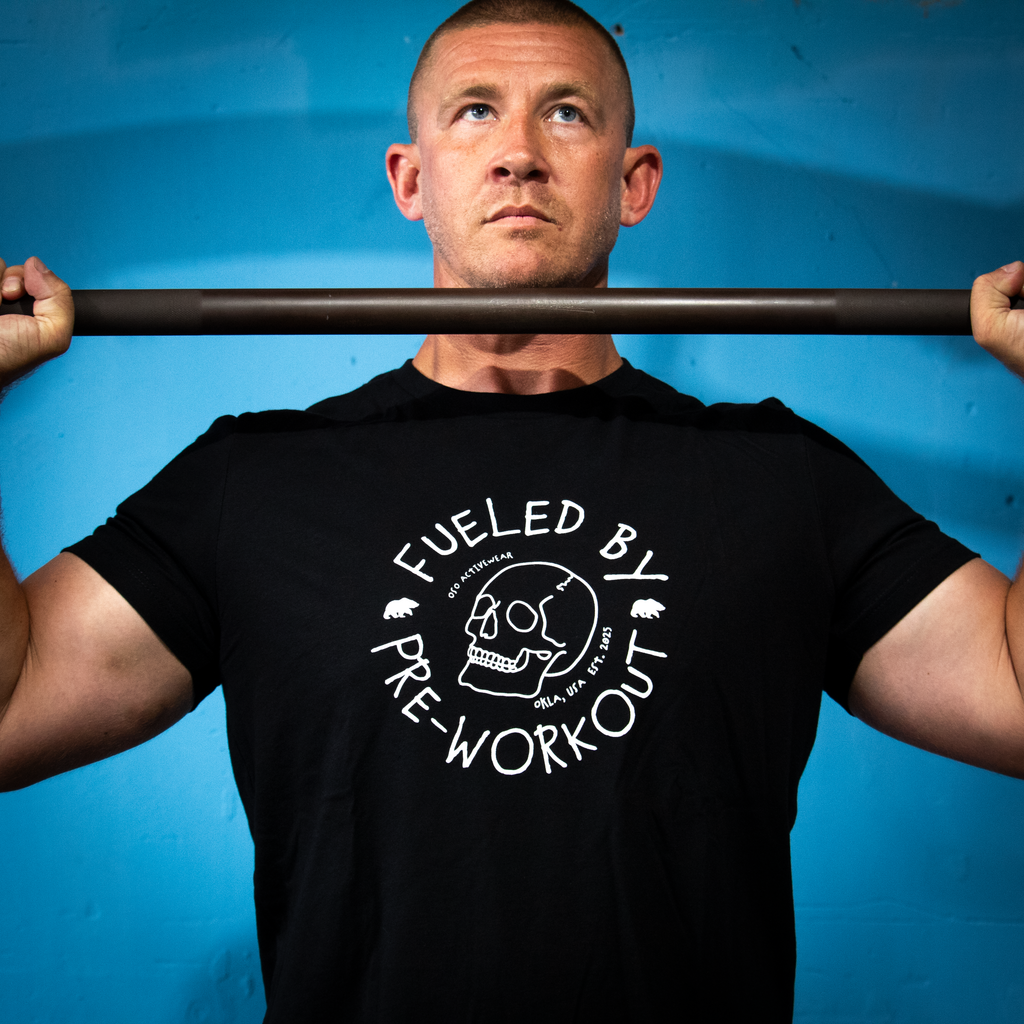 Fueled by Preworkout | Black 100% Cotton Tshirt