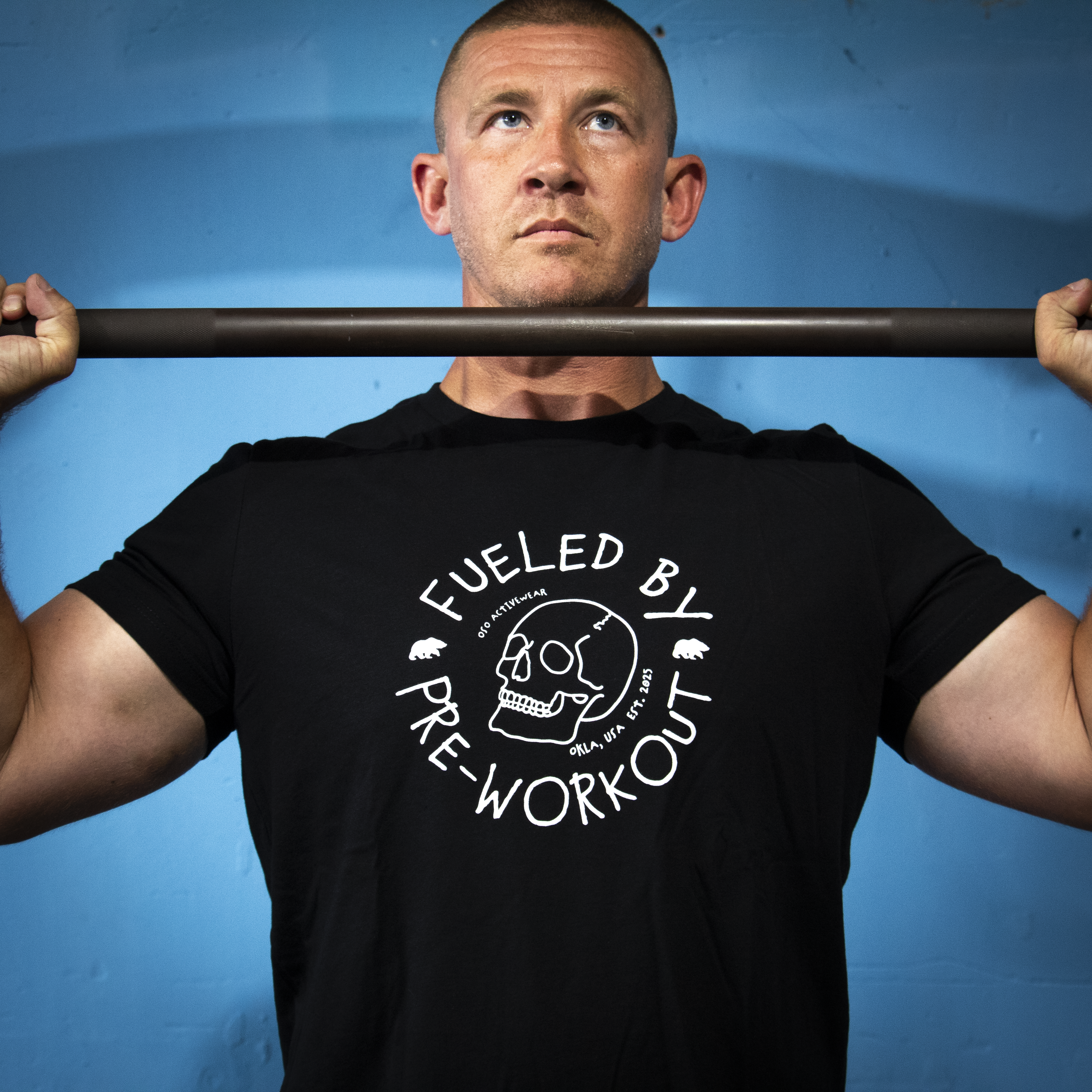 Fueled by Preworkout | Black 100% Cotton Tshirt