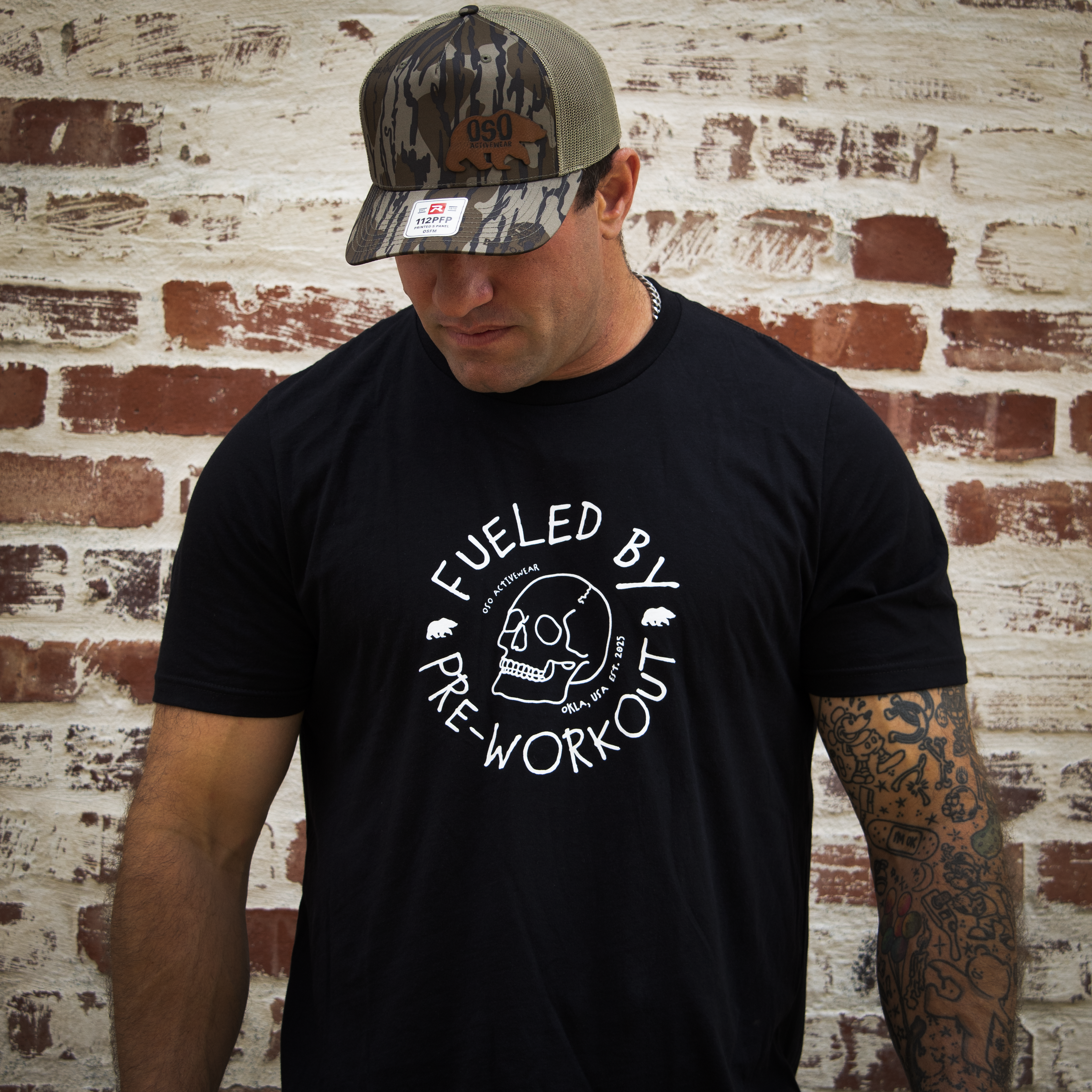 Fueled by Preworkout | Black 100% Cotton Tshirt