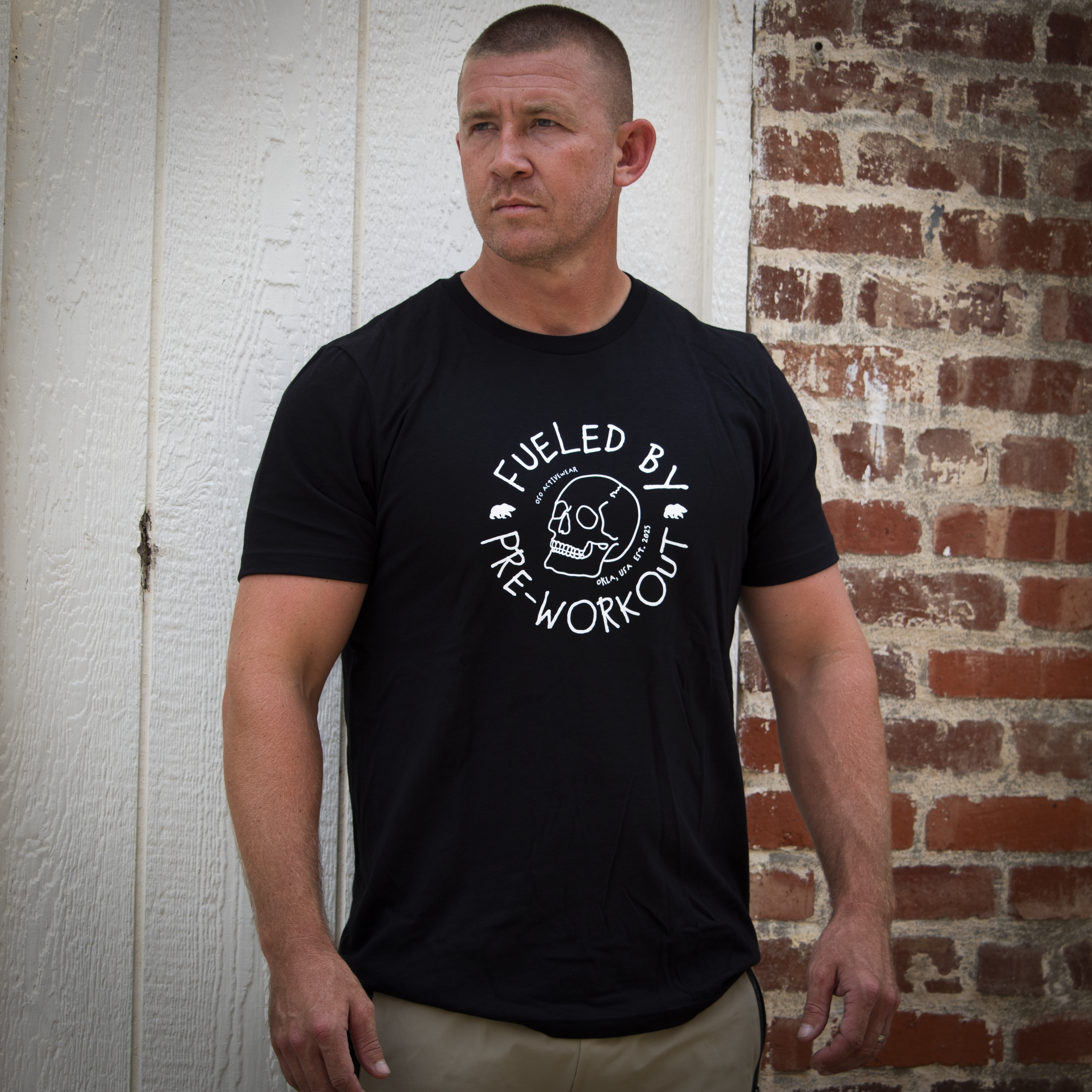 Fueled by Preworkout | Black 100% Cotton Tshirt