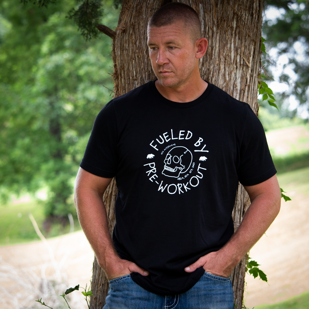 Fueled by Preworkout | Black 100% Cotton Tshirt