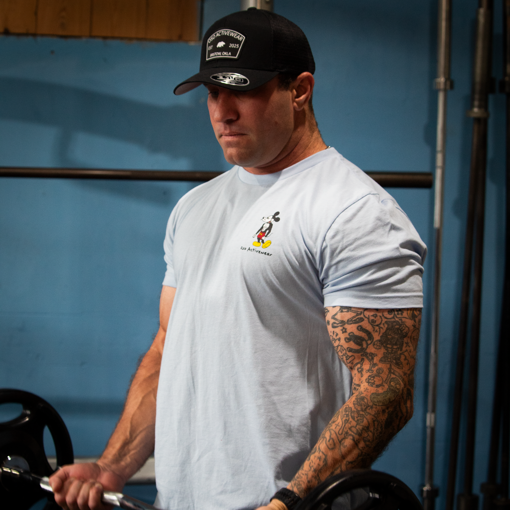 Black Flexfit Trucker Hat - Arch Top Patch