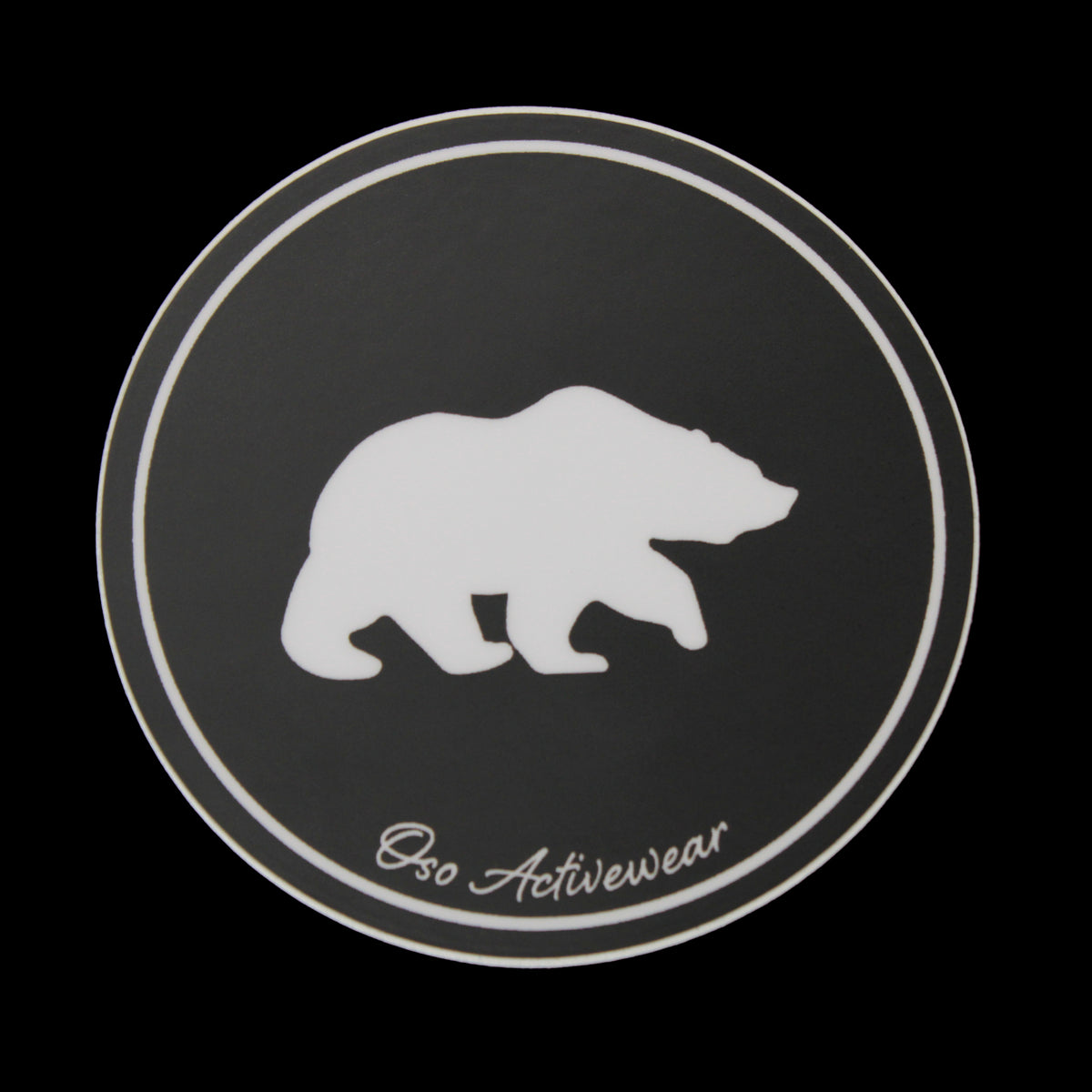 Simple Logo | Circle Vinyl Sticker 3"