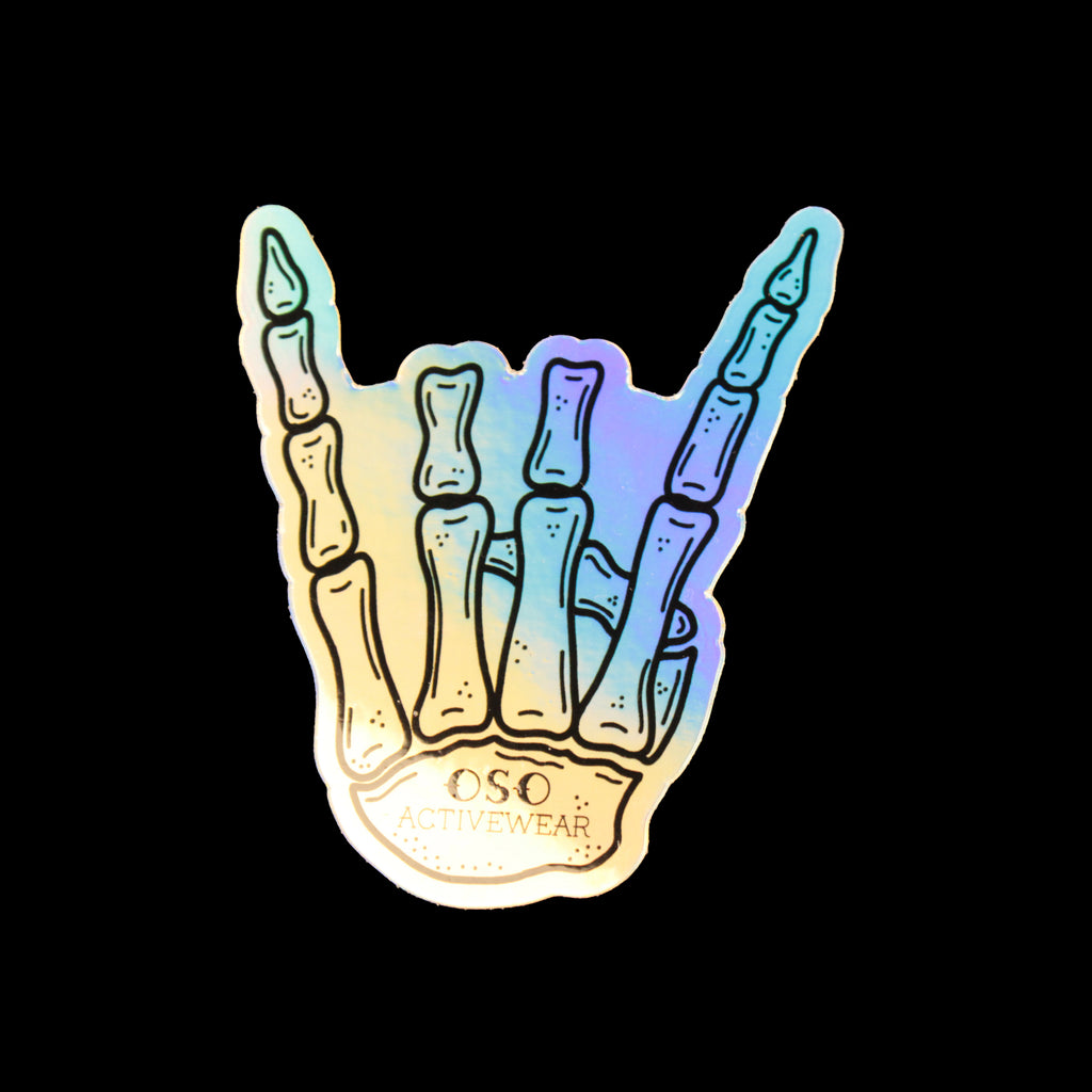 Rock Skelly | Diecut Vinyl Sticker 3"