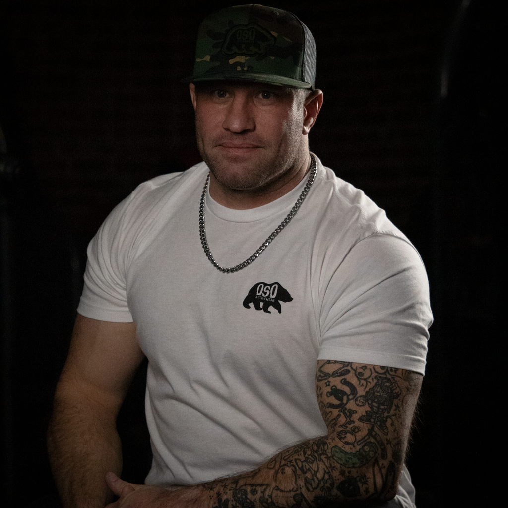 Woodland Camo Logo Snapback Flat Bill Hat